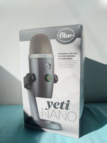 Microfone Condensador Blue Yeti Nano