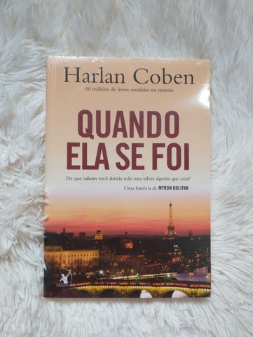 livro Quando ela se foi - Harlan Coben 