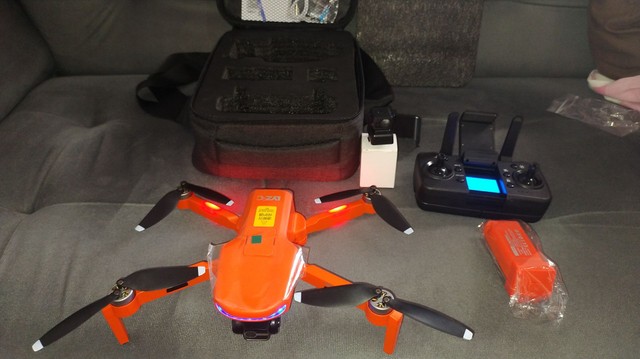 Drone L800 Pro 2 Profissional 2 baterias + sensor anti colisão + cartão de memória 32 GB 