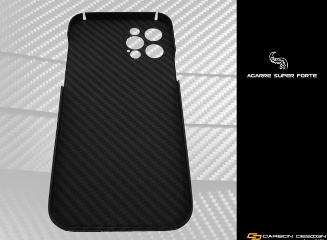 Capa Case Capinha Carbono Kevlar Premium - iPhone 12 Pro Max  - Foto 4