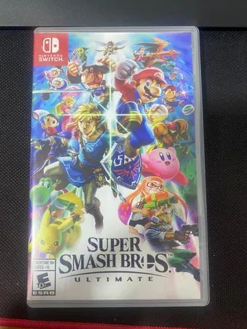 Jogo Mídia Física Super Smash Bros Ultimate Nintendo Switch