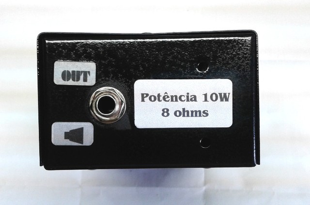 Atenuador de potência para amplificadores de guitarra de até 100W 8 ohms.- Cód. 332 -