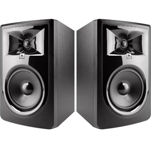 JBL 308P MKII - 2x Monitor de Referência JBL 308P MKII Ativa - Preto