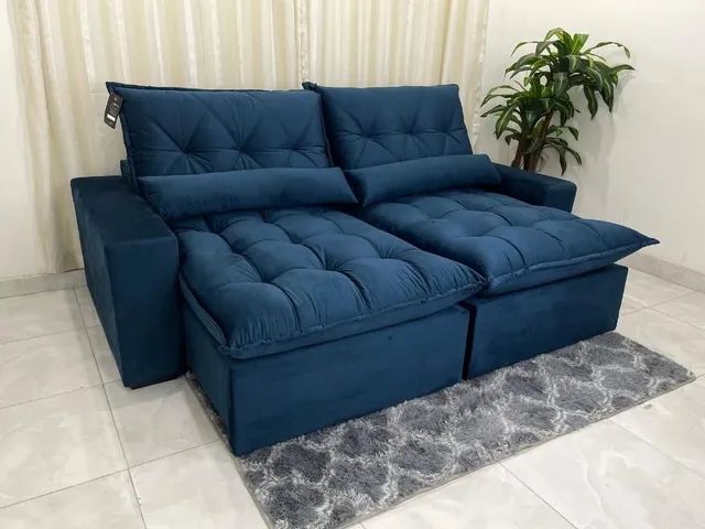Sofá Retrátil Reclinável Havai  2.50m fl65 - Foto 6