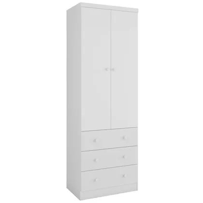 Guarda Roupa Smim Peroba 2 Portas e 3 Gavetas 100% MDF(Novo) - Foto 5