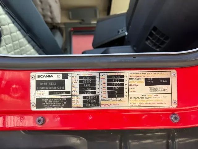 $ Caminhão Scania R440 Ano 2015 Cavalo 6x2 - Foto 10