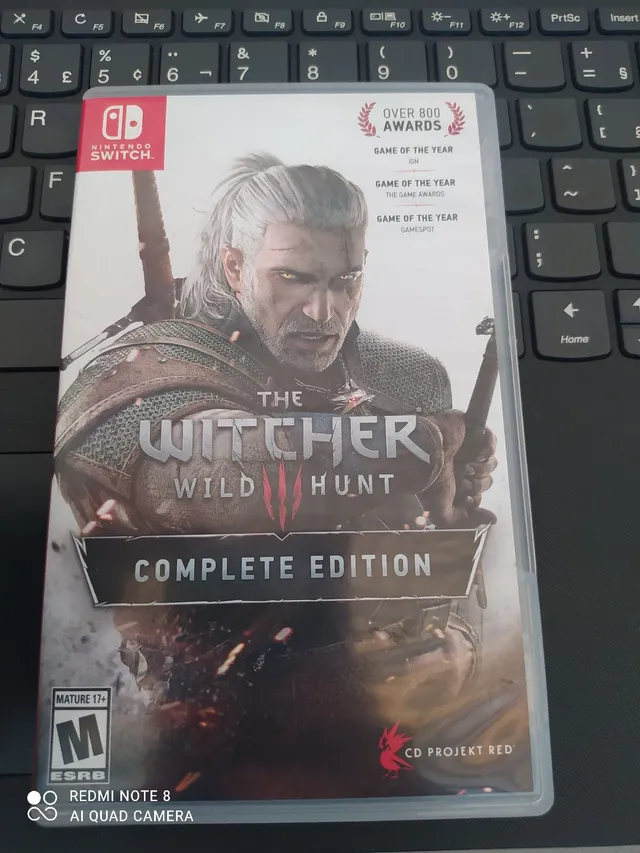 The Witcher 3 Complete Edition - Jogo Ps5 Mídia Física