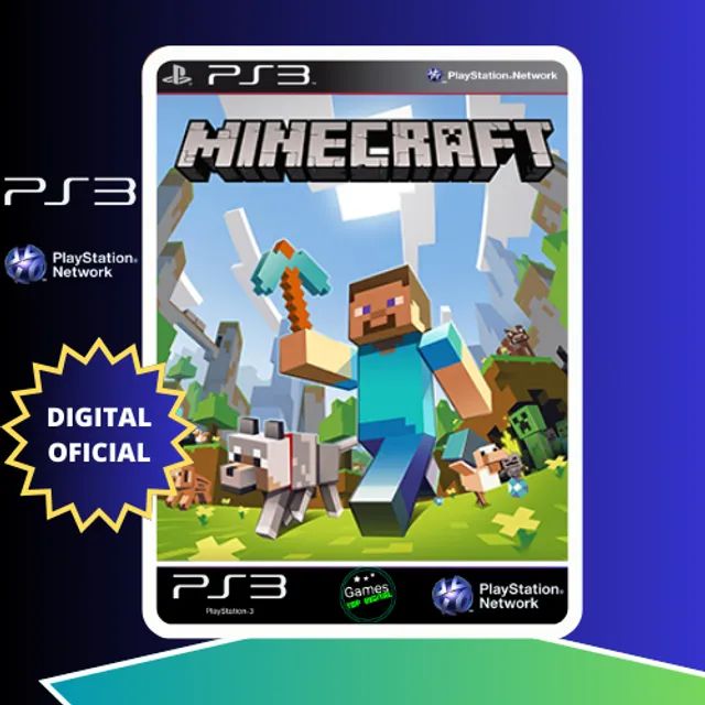 Minecraft - Ps3 - Jogo Digital