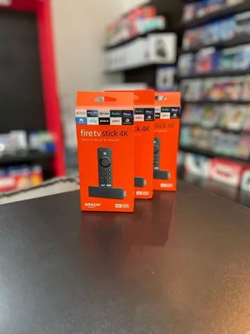 Amazon Fire Stick 4k -  Novo/Lacrado - Infinity Eletronics & Games