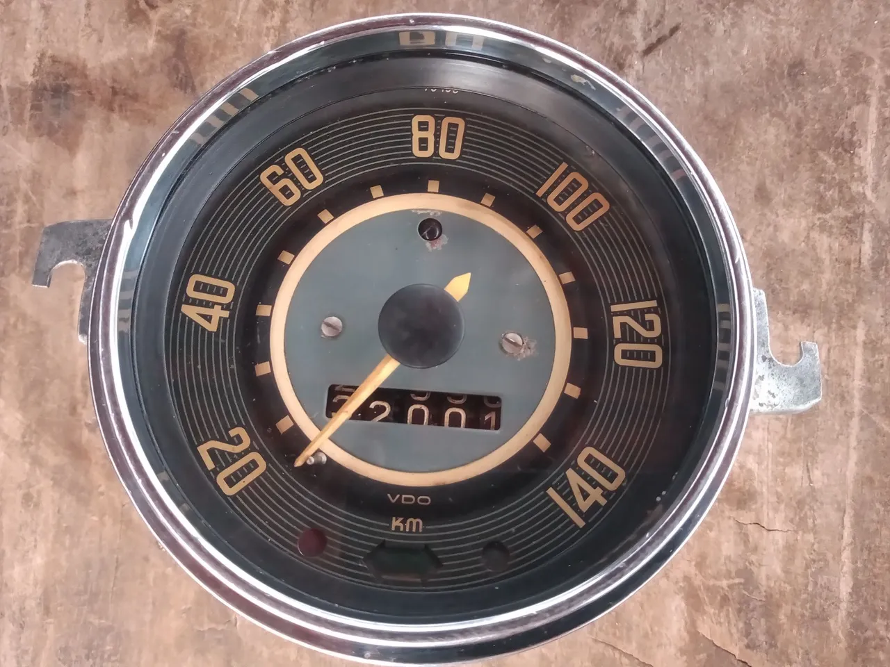 Velocímetro VDO original Fusca