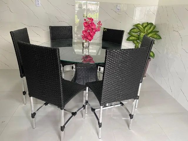 Mesa com 06 cadeiras, mega Promoção!!!