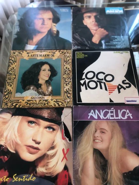 Vendo essa coleção de VINIS diversos cantores - Foto 2