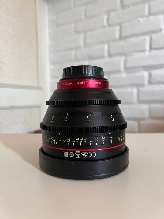 Lente canon Prime Cine - Foto 2