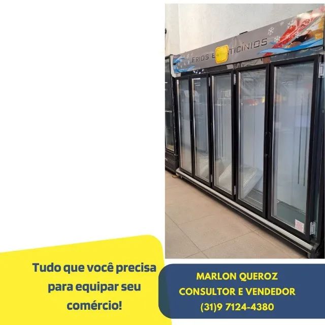 Freezer Auto Serviço Novo 5 Portas