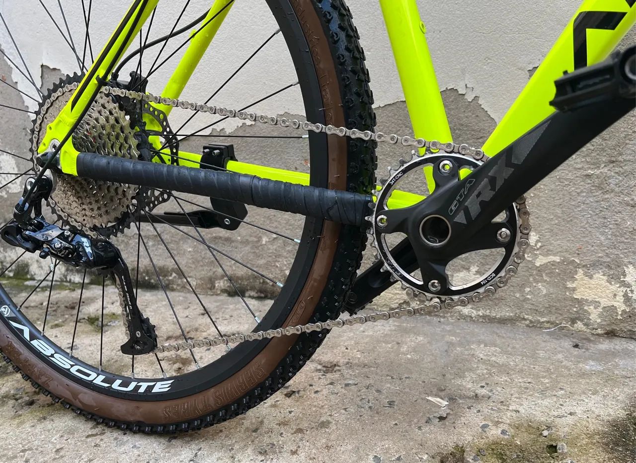 Bike Mtb 29 Absolute 12v Freios Hidráulicos Suspensão Trava - Foto 3