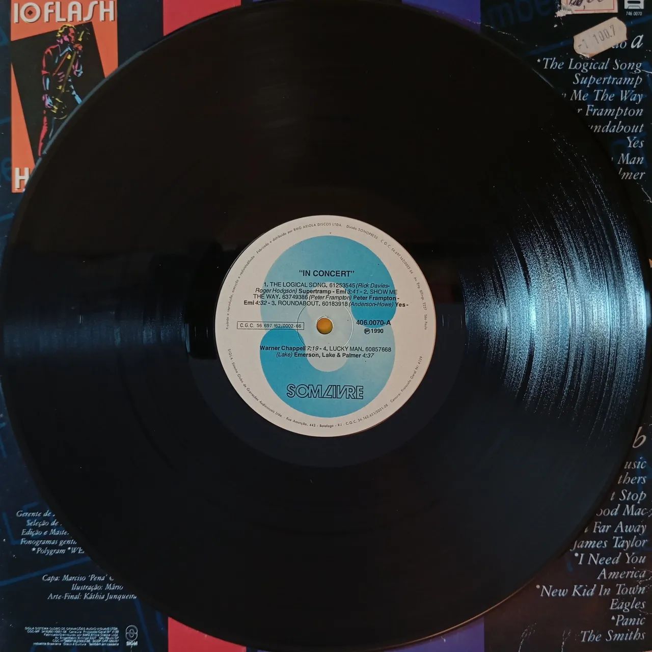 disco de vinil LP in concert - Foto 3