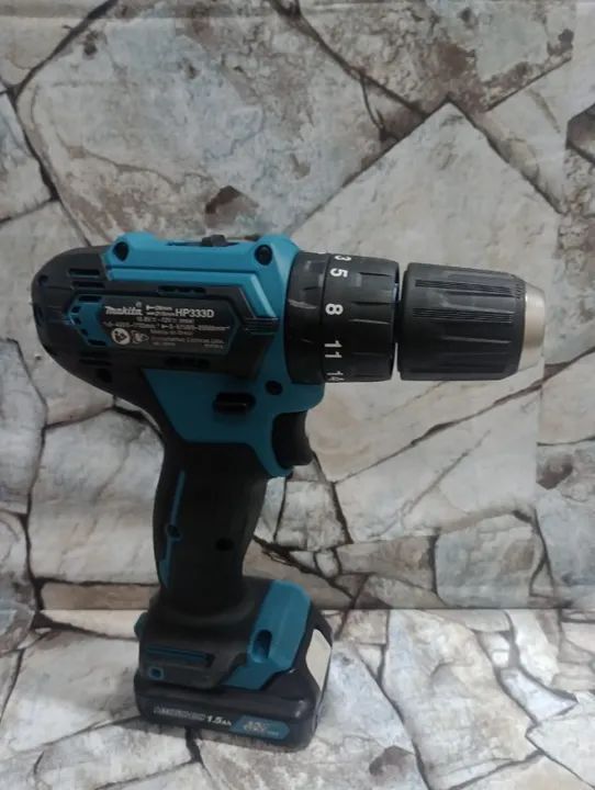 Parafusadeira/furadeira/furadeira de impacto makita 12v - Foto 3