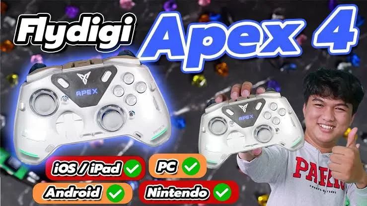 Controle Flydigi Apex 4 Elite Wireless Compatível Switch, PC, Android - O Melhor do Mundo! - Foto 3