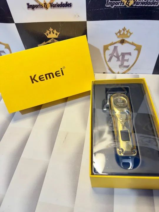 Máquina cabelo kemei - Foto 4