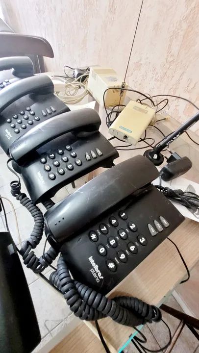Aparelhos de telefone fixo diversos