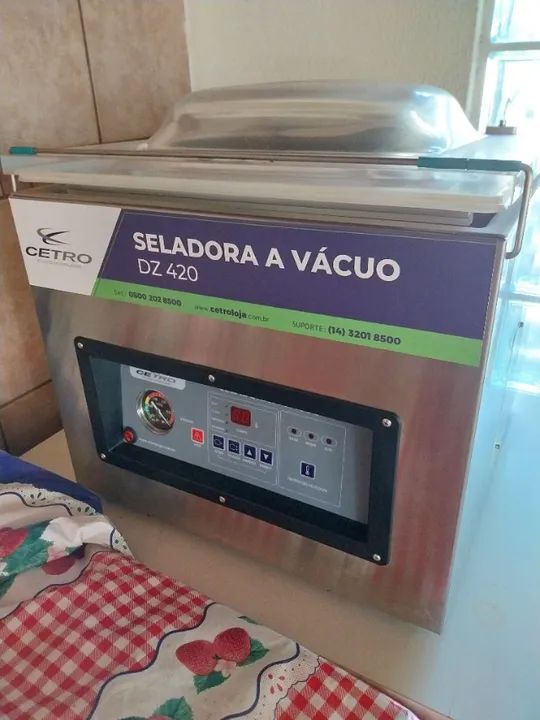 Seladora vácuo e fornos