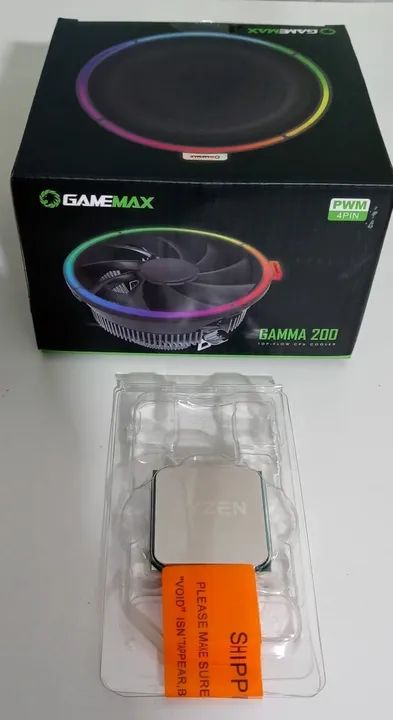 Processador Amd Ryzen 5 4500 4.1 Ghz 6/12 Núcleos + cooler - novo - Foto 4