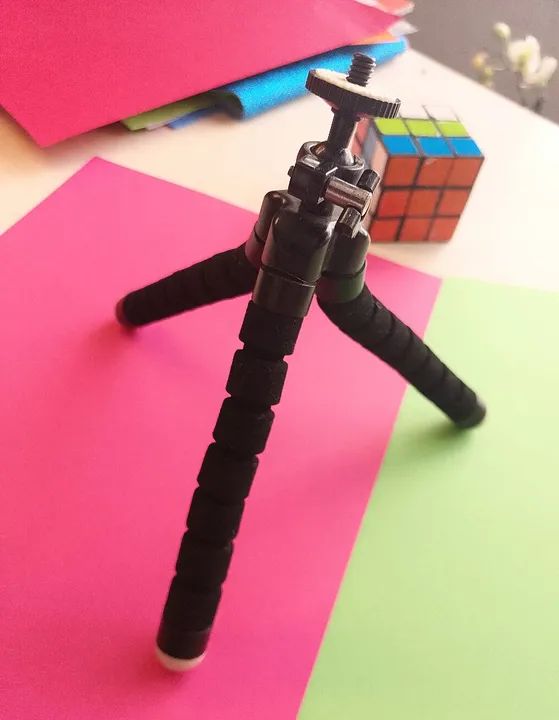 Tripé suporte flexível para celular. - Foto 2