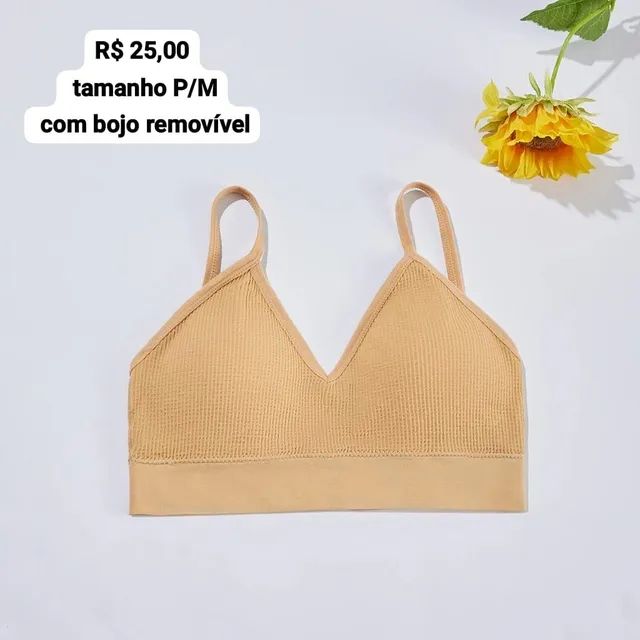Sutiã lindos e maravilhosos super confortáveis tamanho P /M