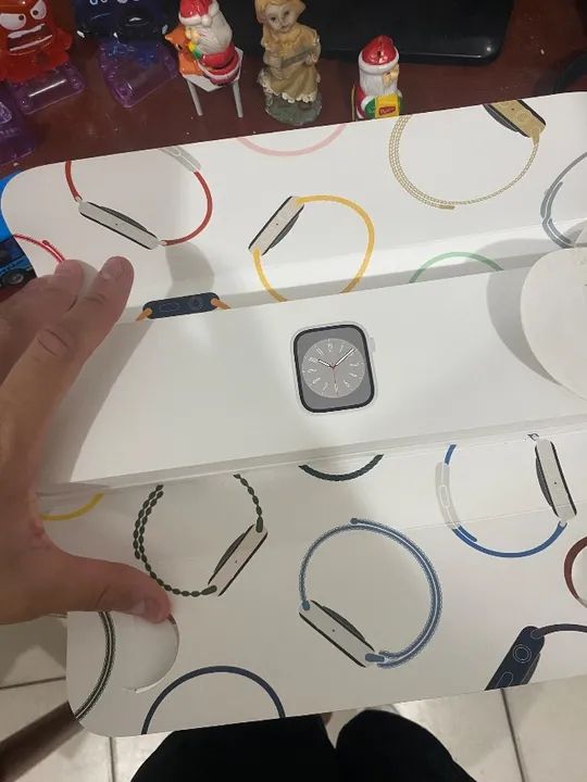 Relógio Apple Watch séries 8 em ótimo estado - Foto 5