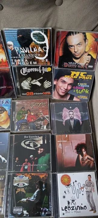 CDS de Rap Hip Hop Funk R&B Black music ( alguns lacrados) - Foto 4