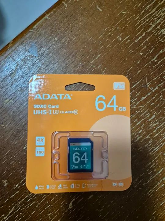 Cartão SD Adata Premier PRO 64 GB, Classe 10, Original, Novo, Lacrado - Foto 2