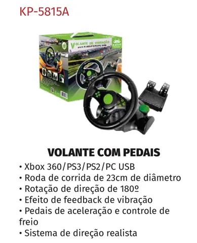 Volante com pedais Gamer  - Foto 2