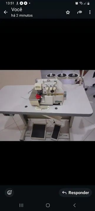 Máquina de Costura Overlok industrial  - Foto 2