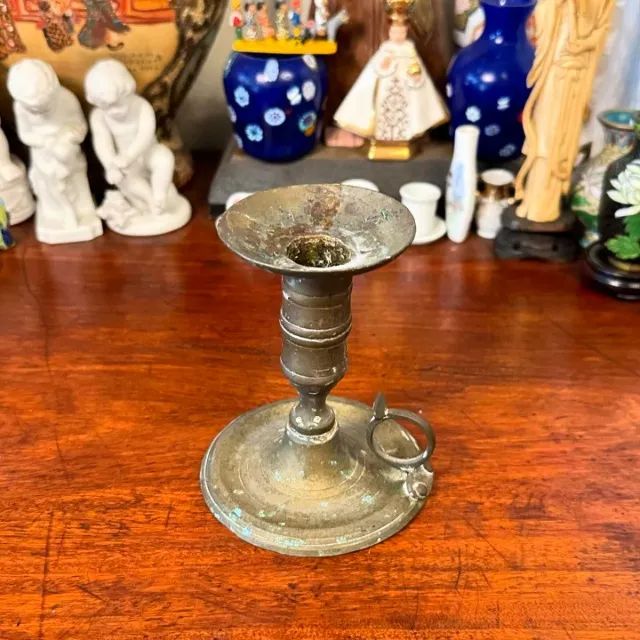 Castiçal Palmatória em estado rústico. - Foto 6