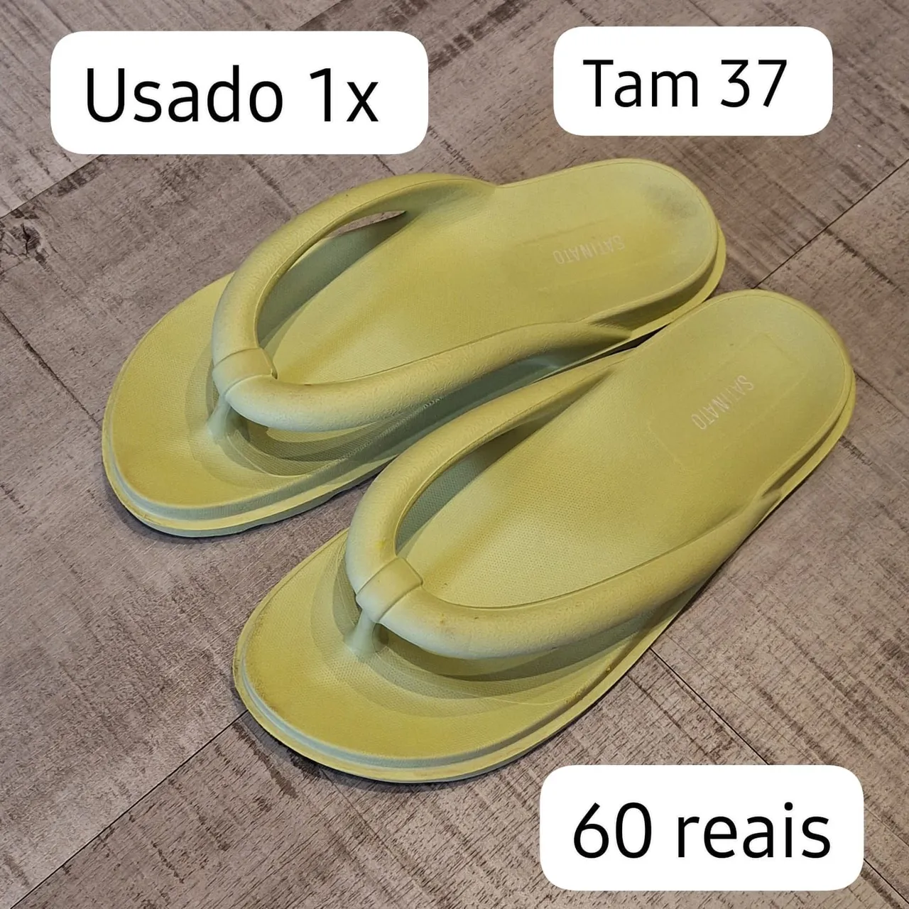 Chinelo nuvem