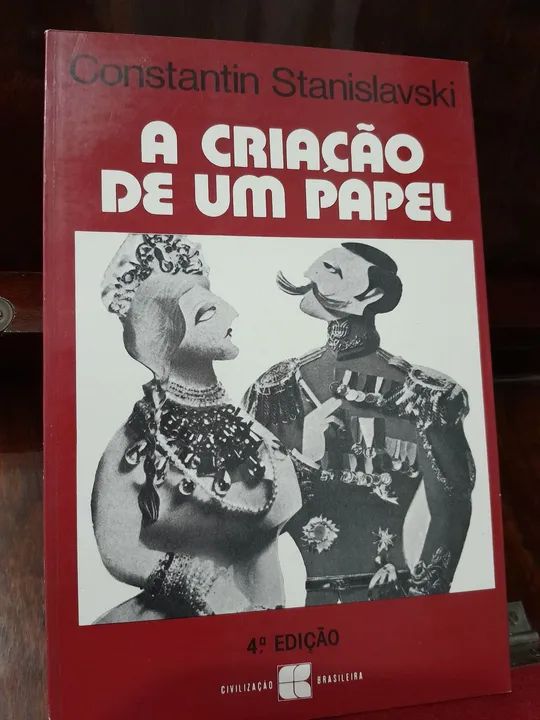 Livro A Criação De Um Papel - Constantin Stanislavski