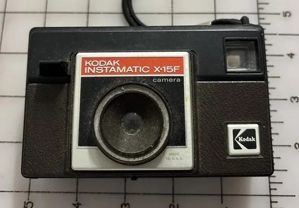  Kodak X-15F Instamatic Analógica ! 