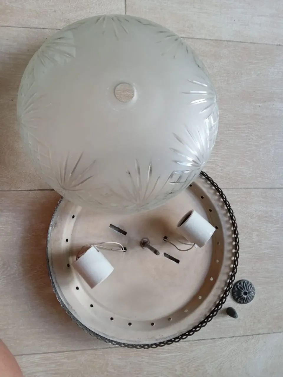 Lustre em vidro - Foto 4