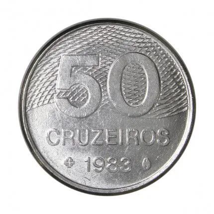 Moedas - Cruzeiros - 1, 5, 20, 50 e 100 - Foto 4