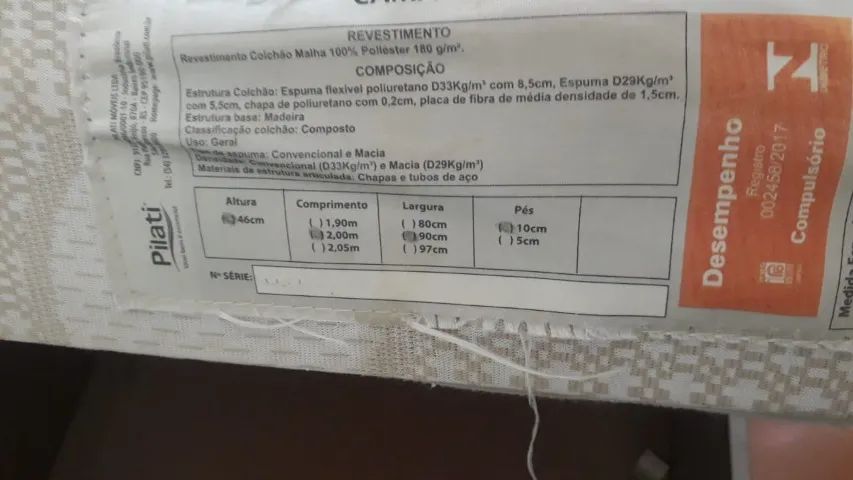 Cama Hospitalar Centauro com grade e controle remoto-Em perfeito funcionamento-Usada - Foto 5