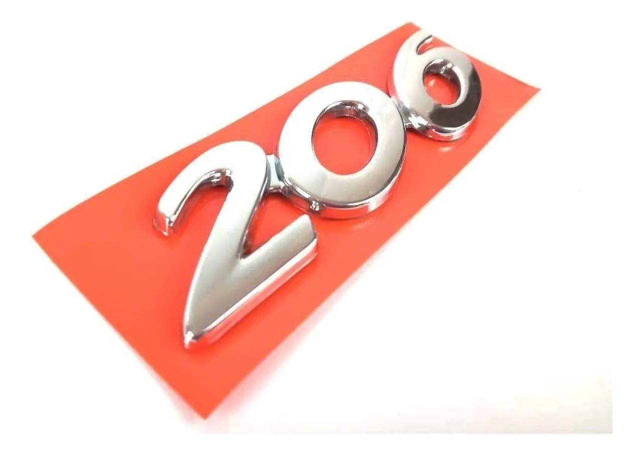 Emblema Adesivo Peugeot 206 Paralelo (12881) - Foto 2