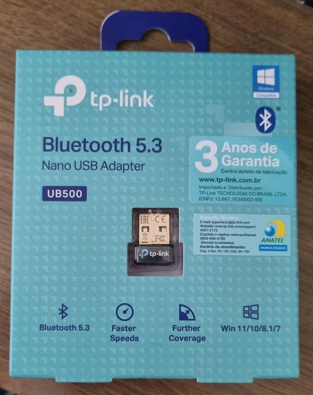 Adaptador Bluetooth 5.3 Nano USB TP-Link UB500