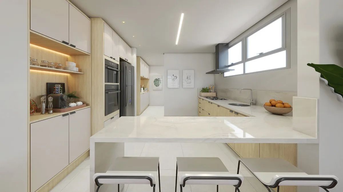 Apartamento tipo para venda com 3 quartos, sendo 3 suítes, 240m²