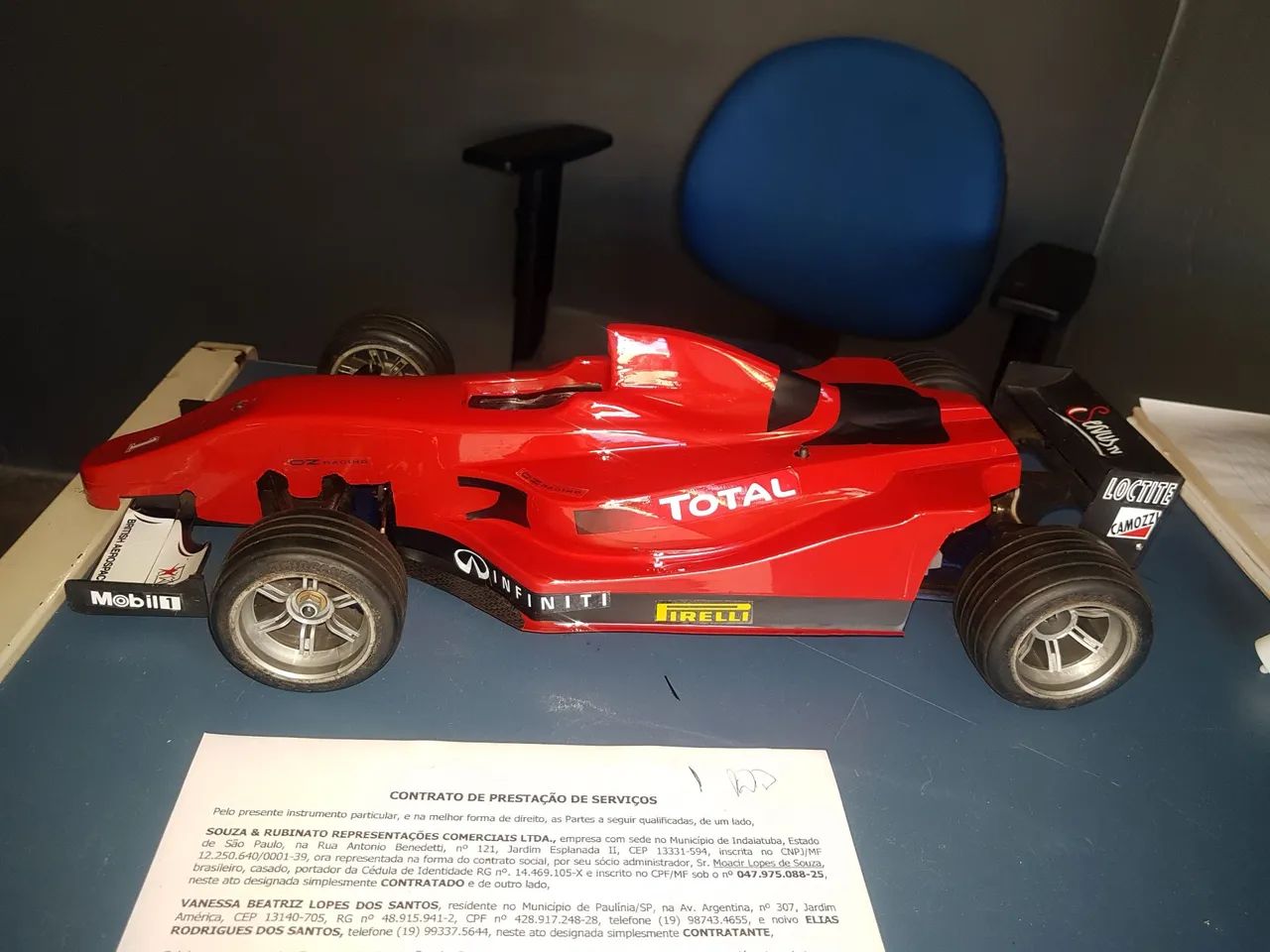Automodelo formula um 1/10 - Foto 2