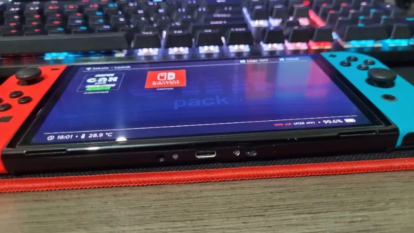 Vendo Nintendo Switch Oled Desbloqueado - Leia o anúncio completo - Foto 3