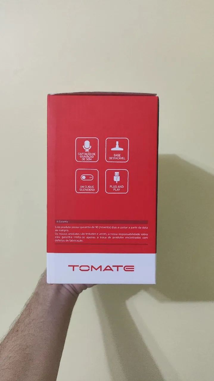 Microfone De Mesa USB - Tomate - Foto 2