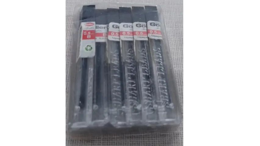 KIT C/ 12 TUBOS DE GRAFITE 0,5MM- 144 UNIDADES