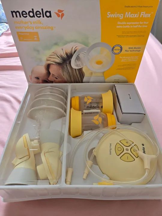 Extratora elétrica Medela dupla swing maxi flex