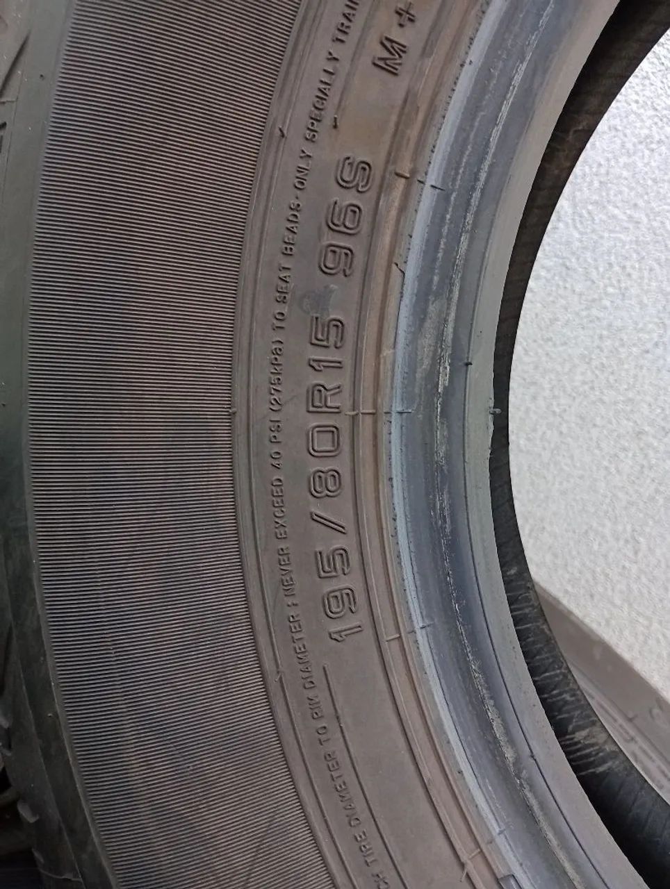 Pneus Dunlop AT20 195 80 15 195/80/15 SUZUKI JIMNY - Foto 5