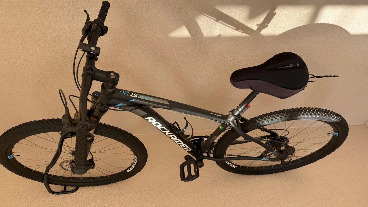 Bicicleta Rockrider ST120 Tamanho M - Excelente Estado - Foto 4